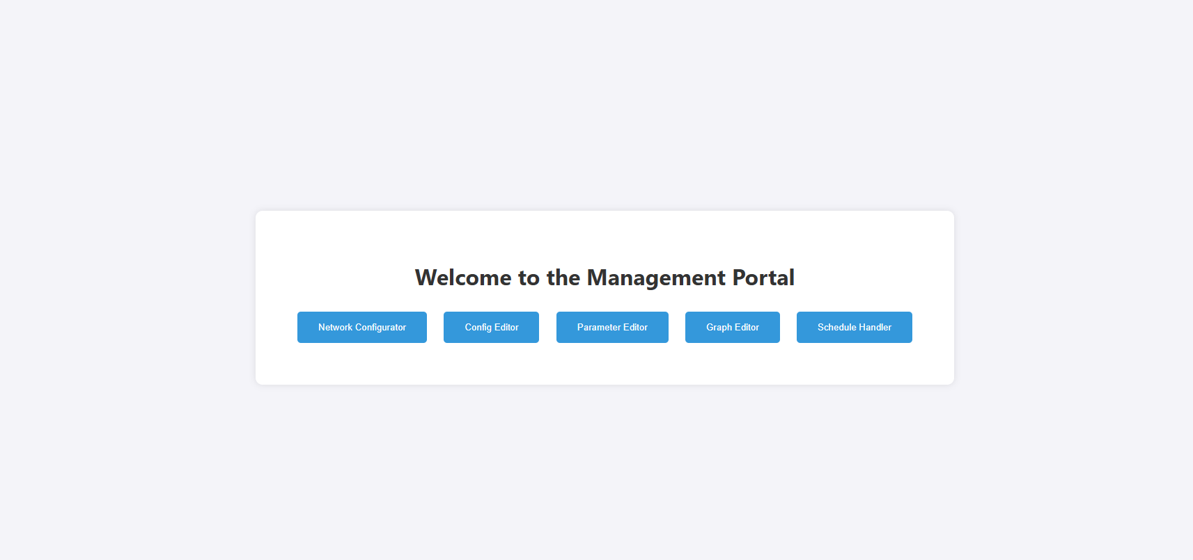 Portal screen